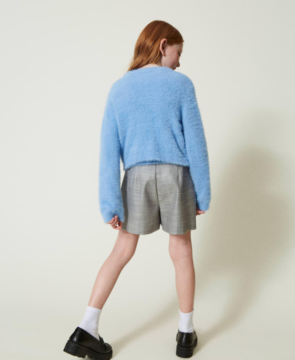 Twin Set Shorts in principe di Galles Sottocosto