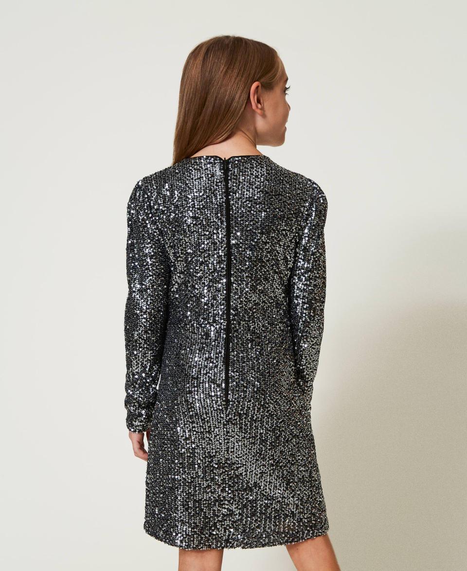 Twin Set Abito corto in full paillettes Presa