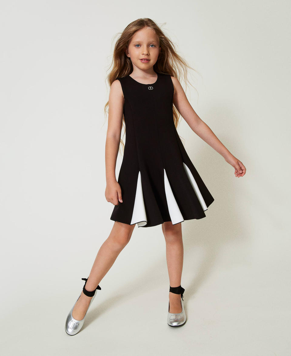 Twin Set Ballerine in pelle con nastri Economico