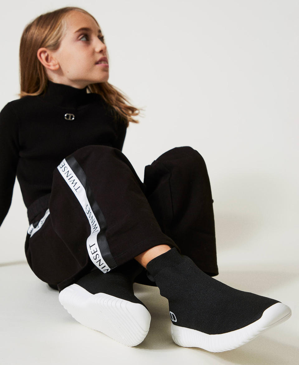 Twin Set Sneakers Fessura con Oval T In Vendita