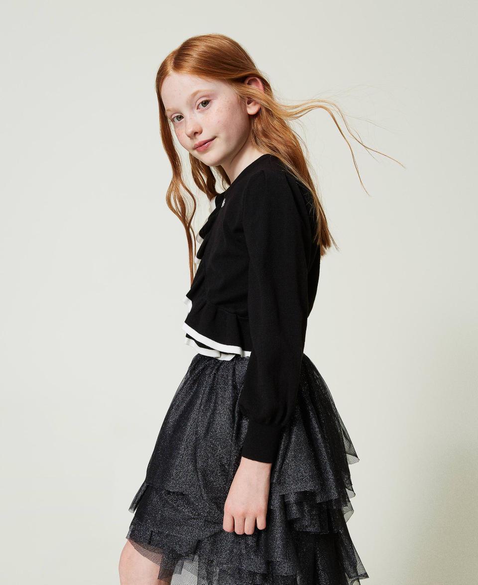 Twin Set Maglia regular con doppia balza I Più Venduti