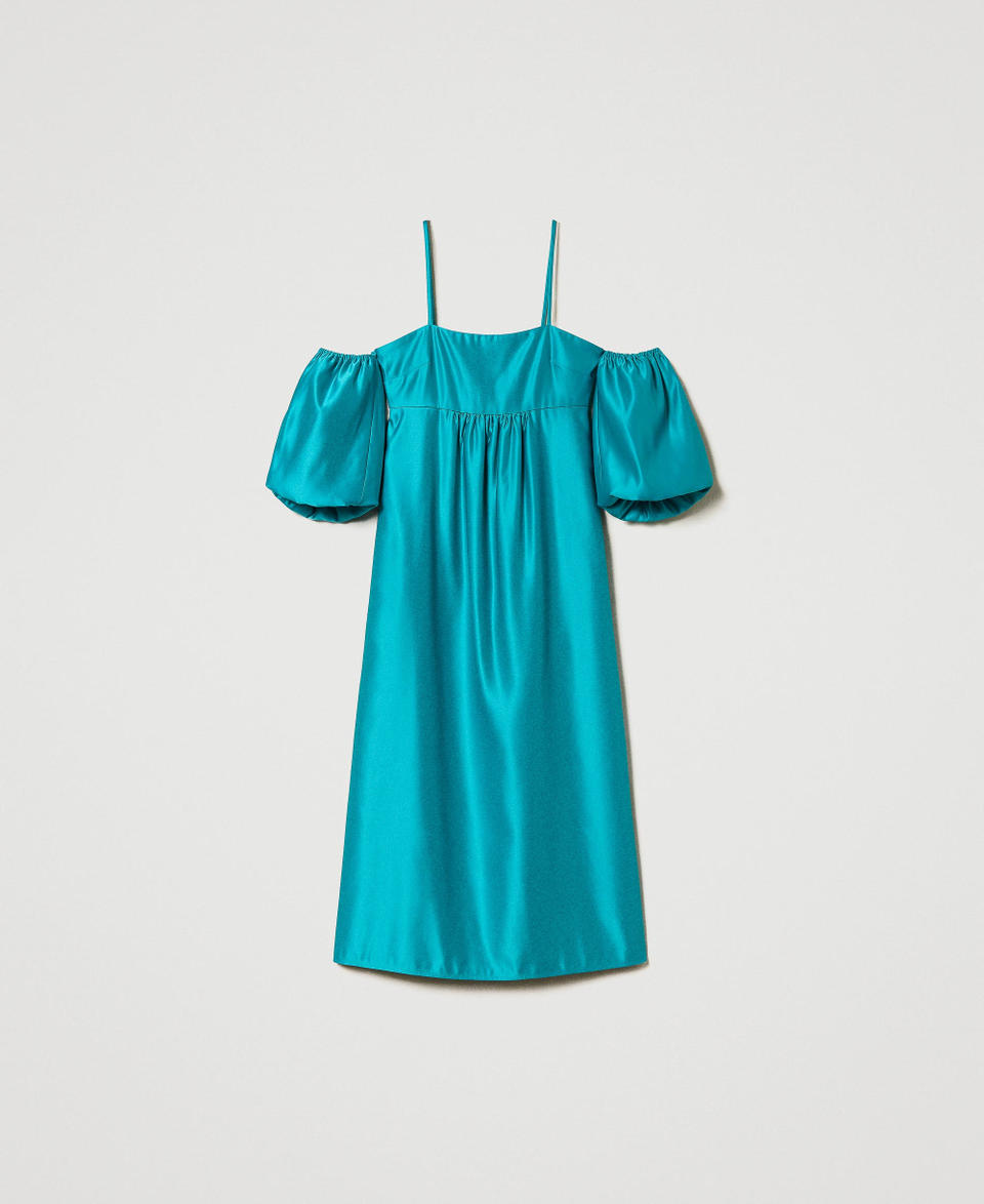 Twin Set Abito lungo in duchesse Shopping online