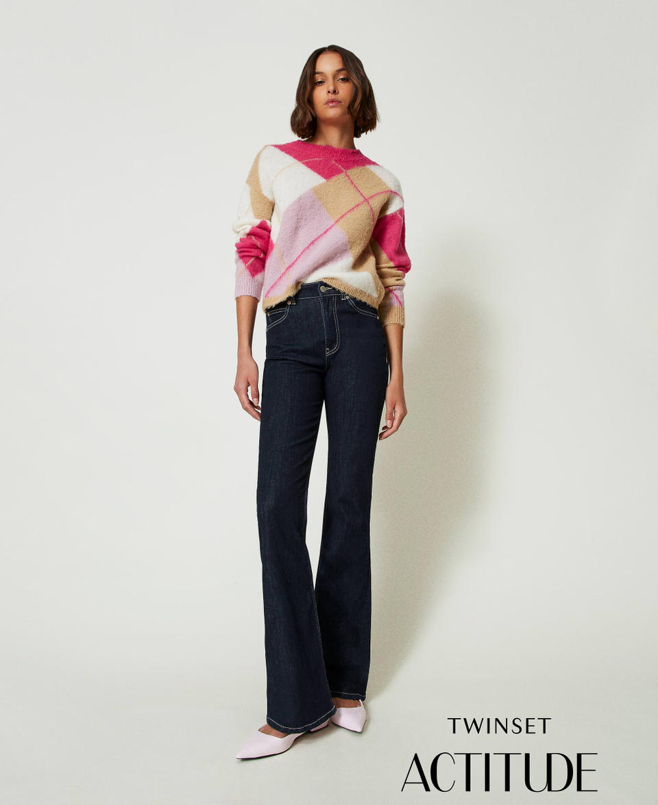 Twin Set Jeans flare cinque tasche Lightning offer