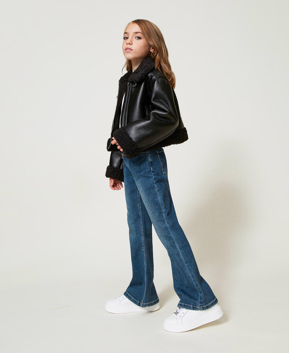 Twin Set Jeans bell bottom cinque tasche Novità