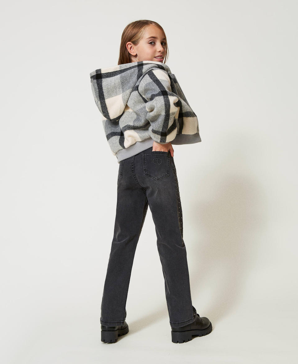 Twin Set Jeans cinque tasche con borchie Offerta Anniversario