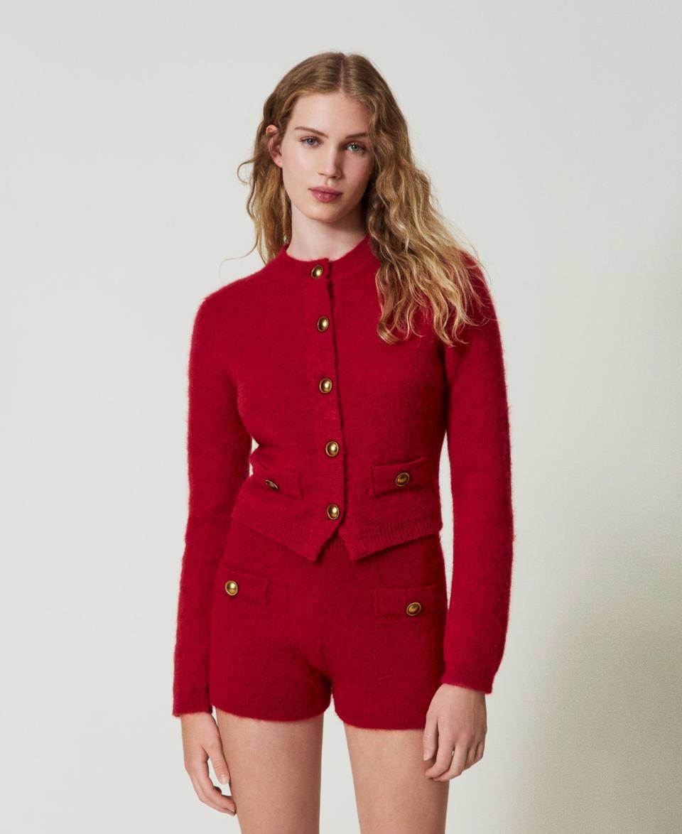 Twin Set Cardigan 'Anne' in misto mohair Solo un giorno rimasto