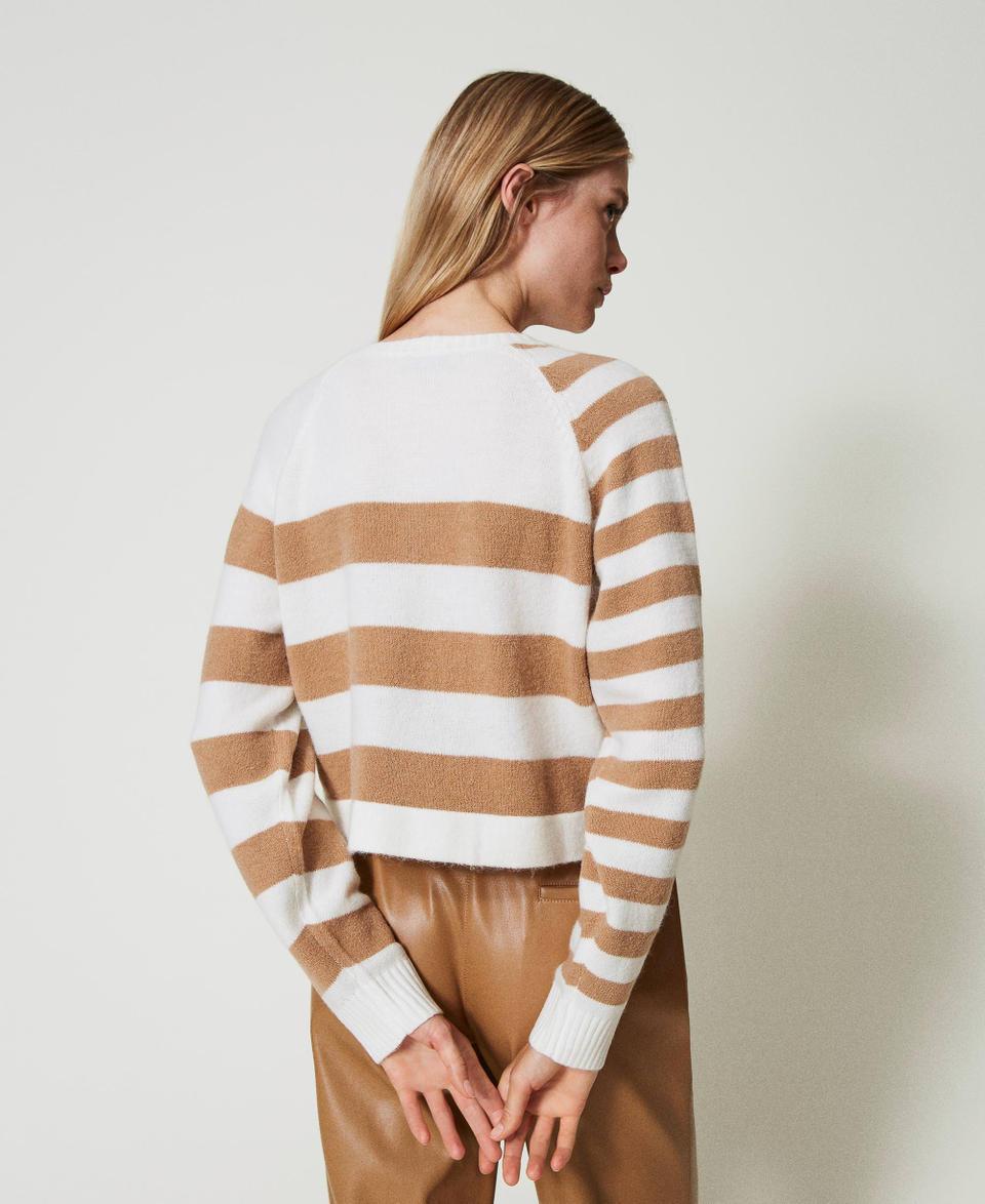 Twin Set Cardigan a righe bicolore Qualità Garantita