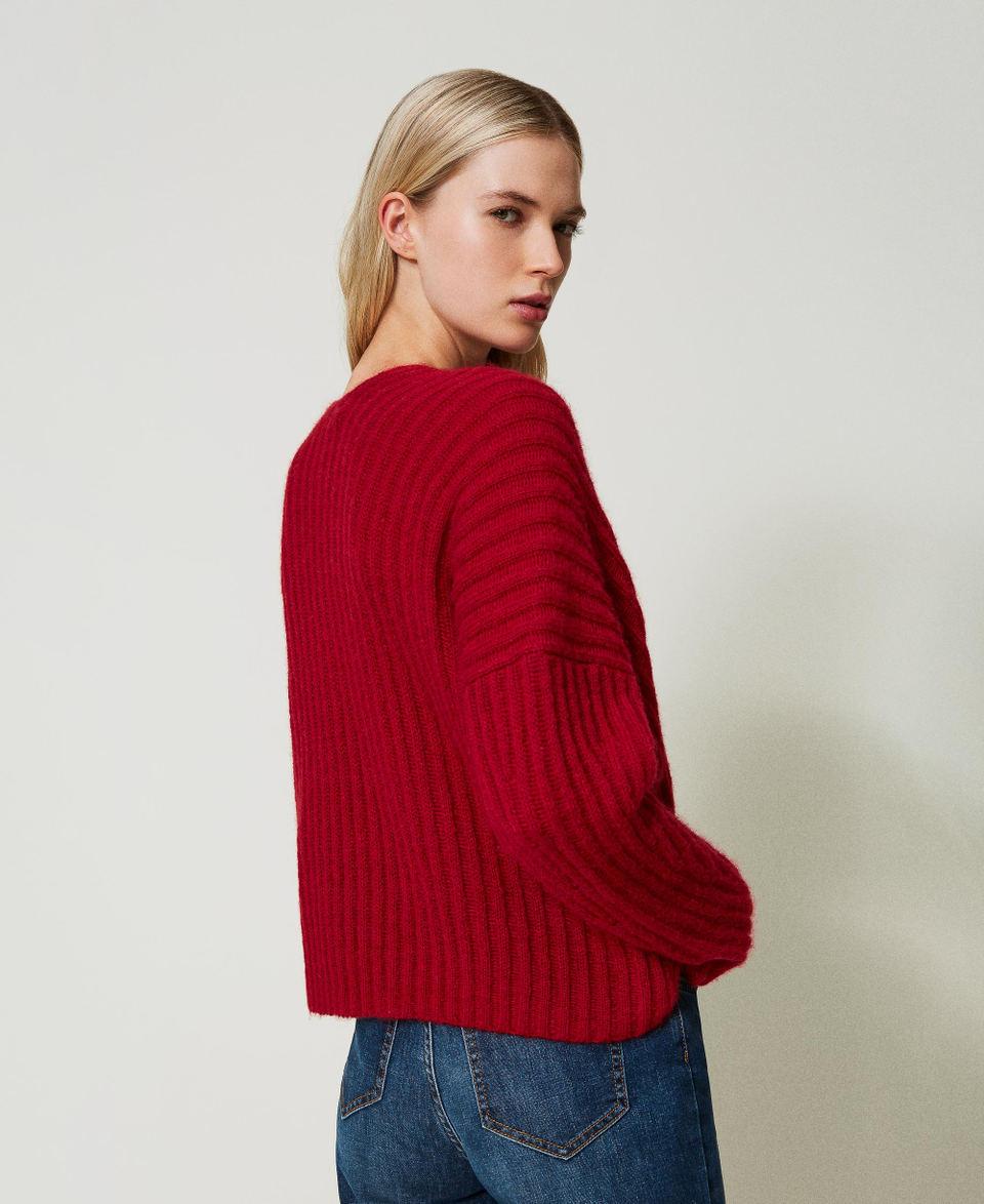 Twin Set Maglia doppio uso in misto mohair Promozione Limitata