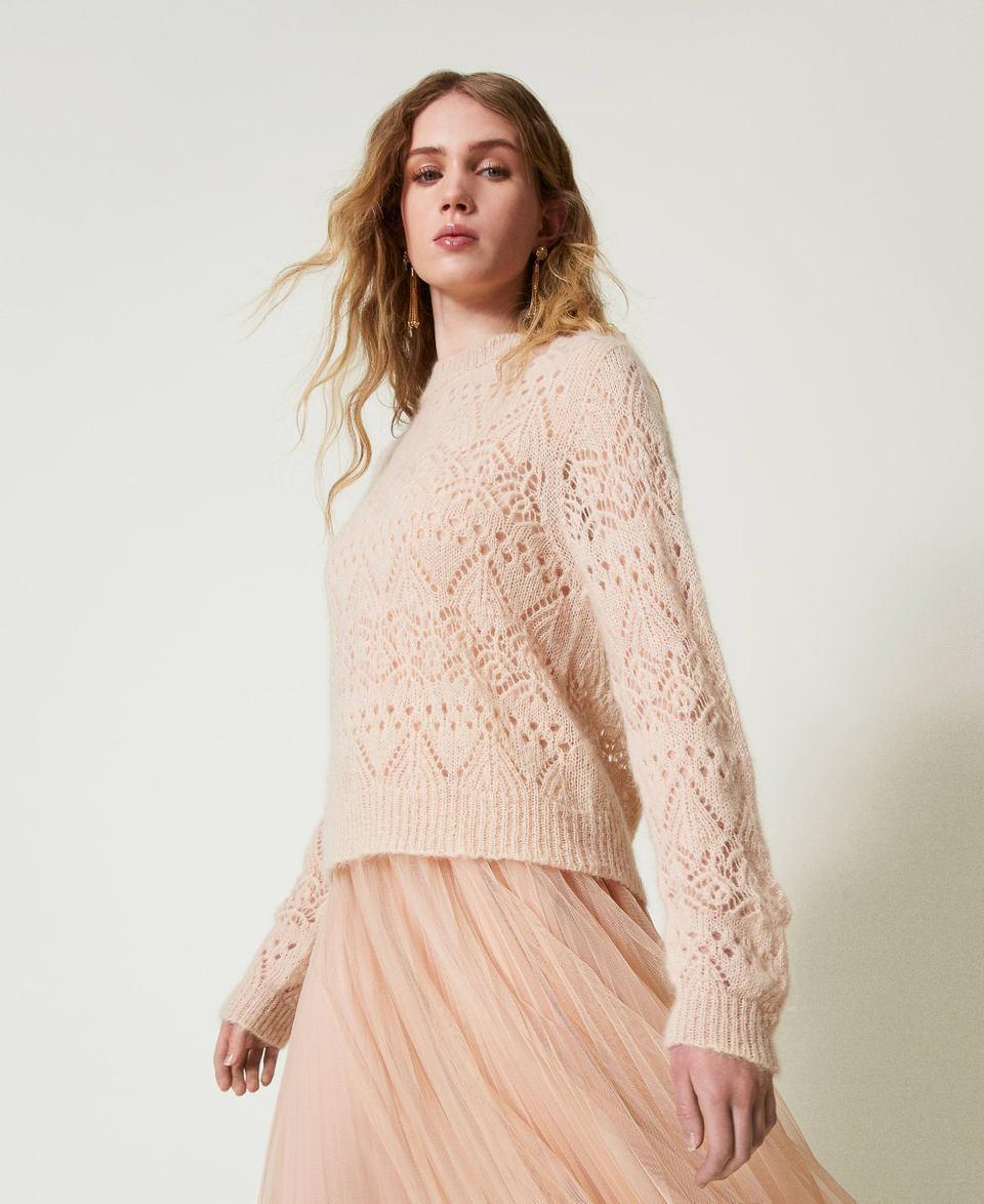 Twin Set Maglia in misto mohair mix di punti Rilascio limitato
