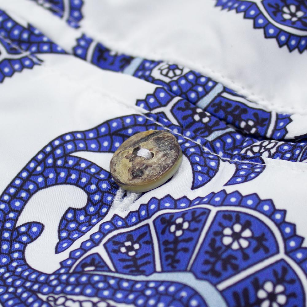 Ulturale Costume bianco con paisley blu – Ulturale Ulturale Costume bianco con paisley blu – Ulturale