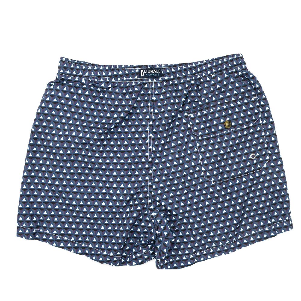 Ulturale Costume con pattern prisma blu e viola – Ulturale Ulturale Costume con pattern prisma blu e viola – Ulturale