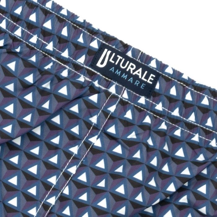 Ulturale Costume con pattern prisma blu e viola – Ulturale I Più Venduti