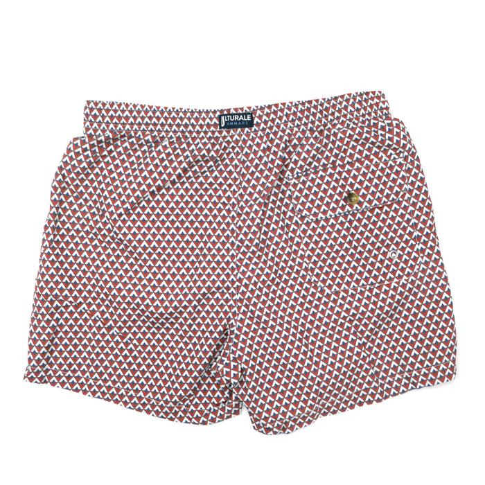 Ulturale Costume con pattern rombi rosso bianco e blu – Ulturale Shopping Online