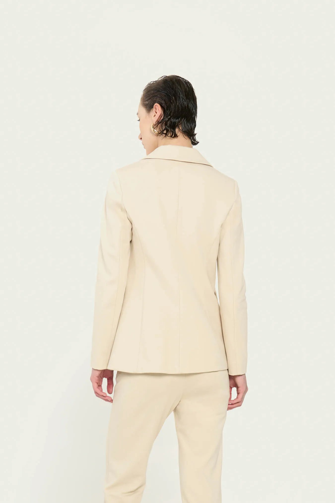 Vicario cinque Blazer monopetto in punto milano Raela I Più Venduti