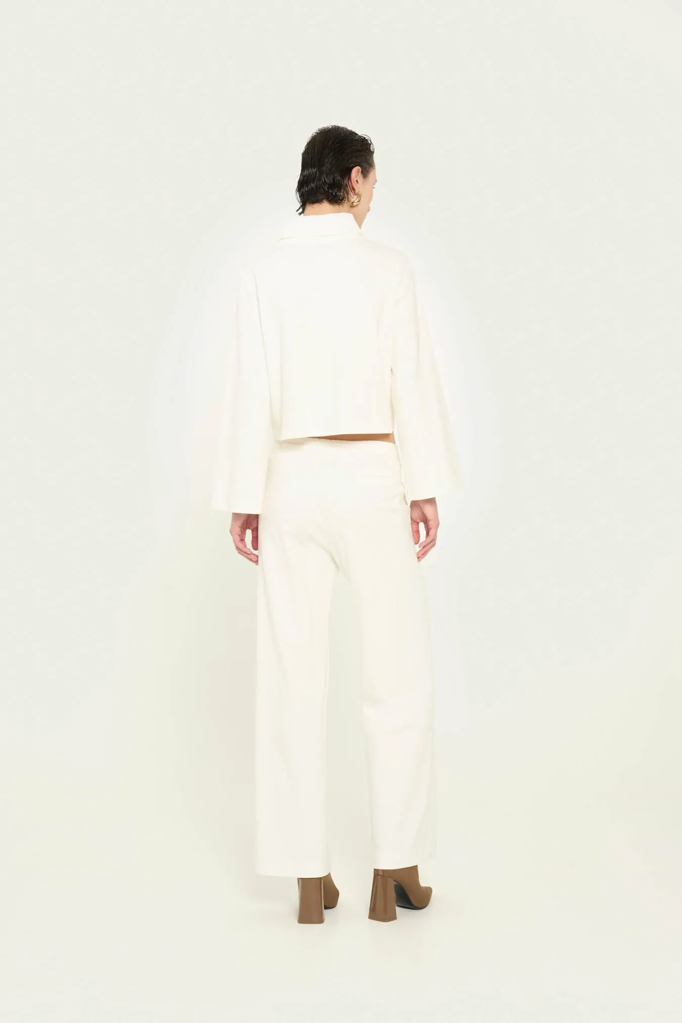 Vicario cinque Pantalone palazzo stretch coulisse in vita Petunia 2025