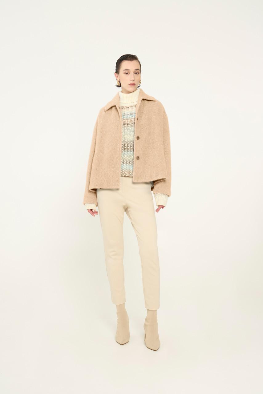 Vicario cinque Cappotto corto monopetto Ceanna Shopping Online
