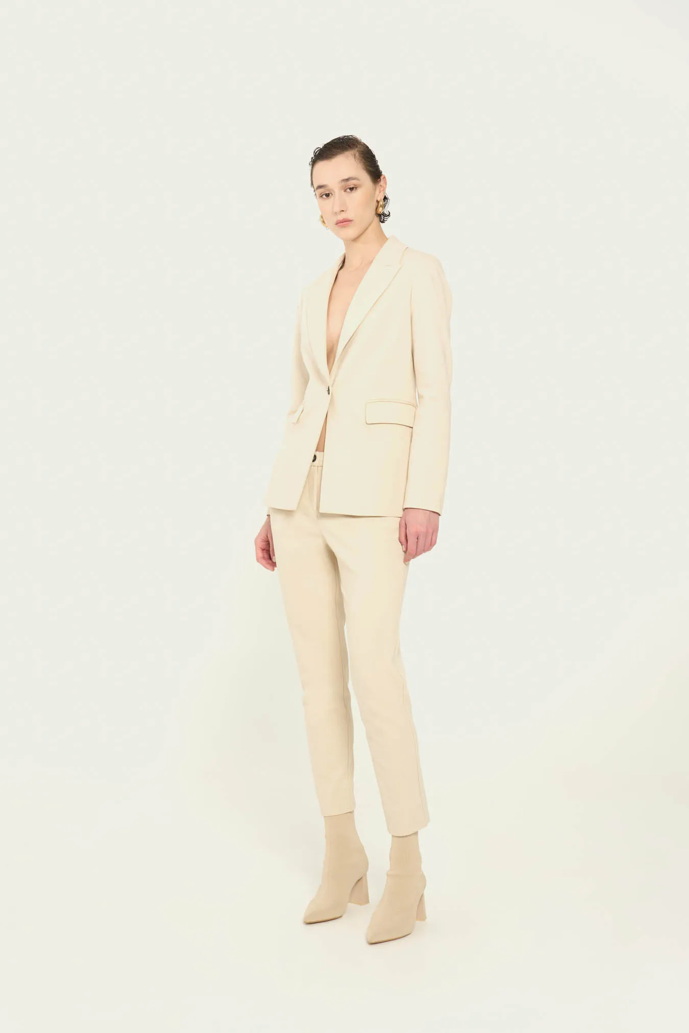 Vicario cinque Pantalone chino in punto milano Pia Promozione
