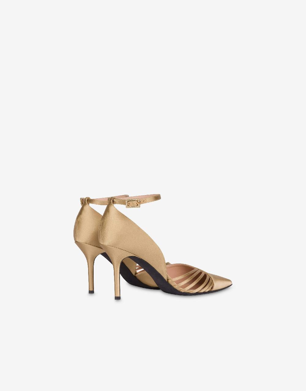 Alberta Ferretti Décolleté in raso Evening Vendita Calda