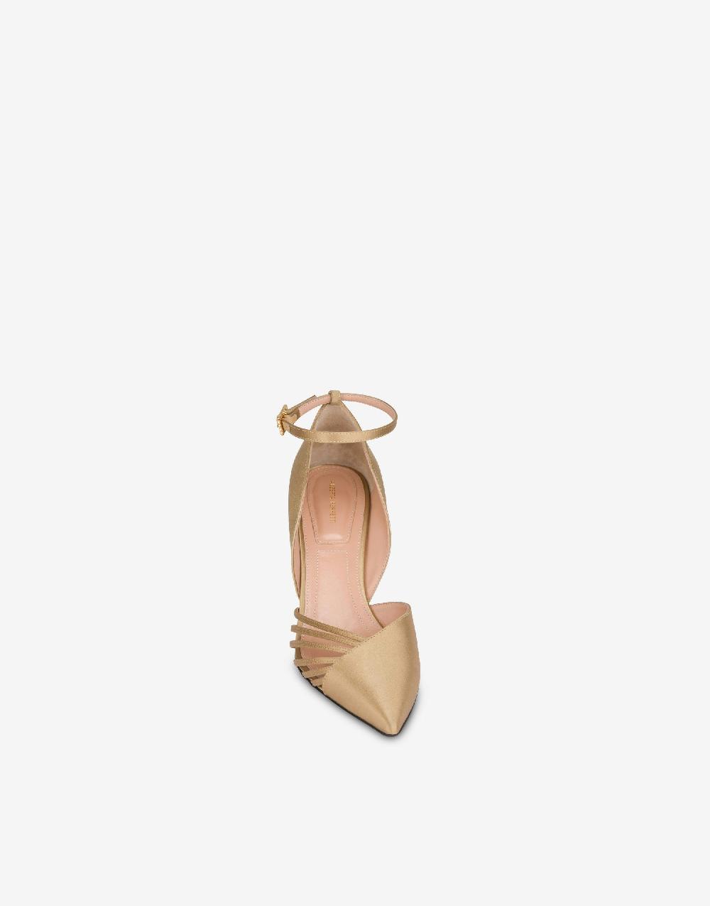 Alberta Ferretti Décolleté in raso Evening Vendita Calda