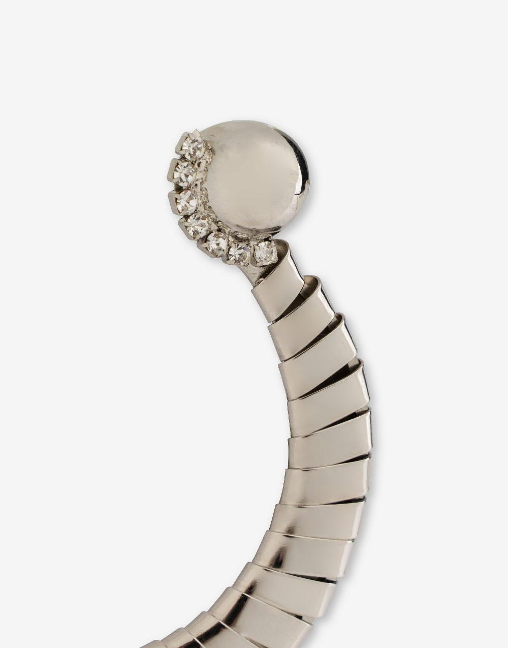 Alberta Ferretti Orecchini in metallo argento Vendita