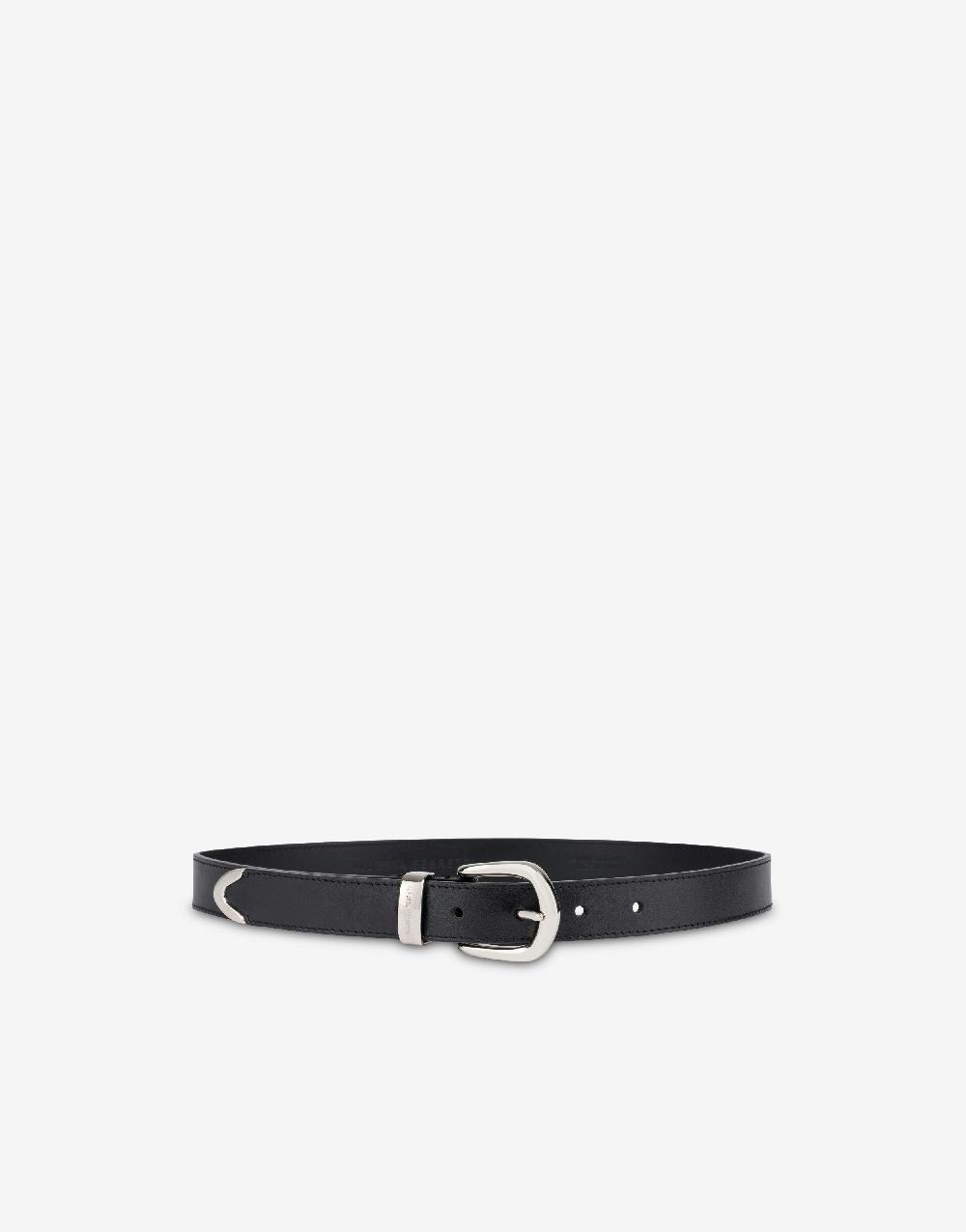 Alberta Ferretti Cintura in vitello con fibbia in metallo Shopping Online