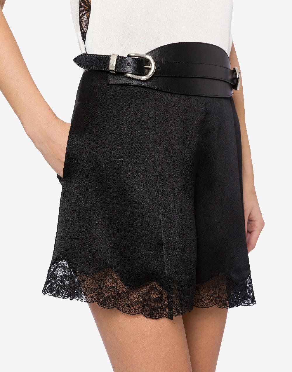Alberta Ferretti Cintura alta in vitello con fibbie Affare Del Giorno