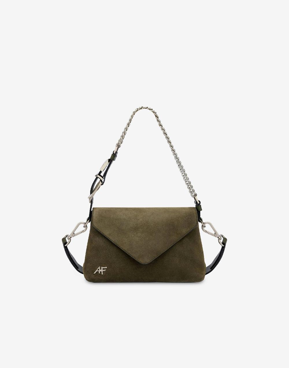 Alberta Ferretti Dori bag piccola in camoscio Offerte