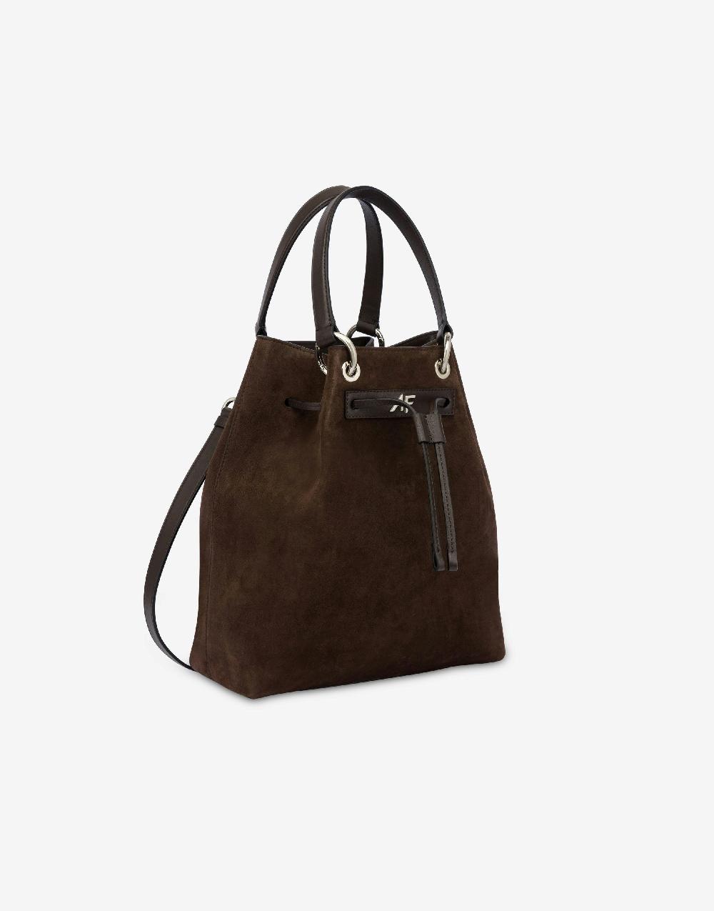 Alberta Ferretti Borsa a secchiello in camoscio I Più Venduti