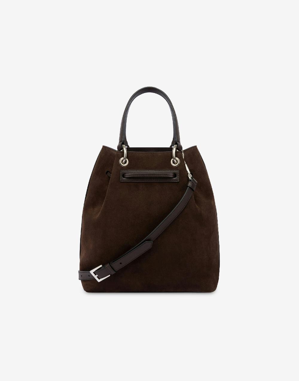 Alberta Ferretti Borsa a secchiello in camoscio I Più Venduti