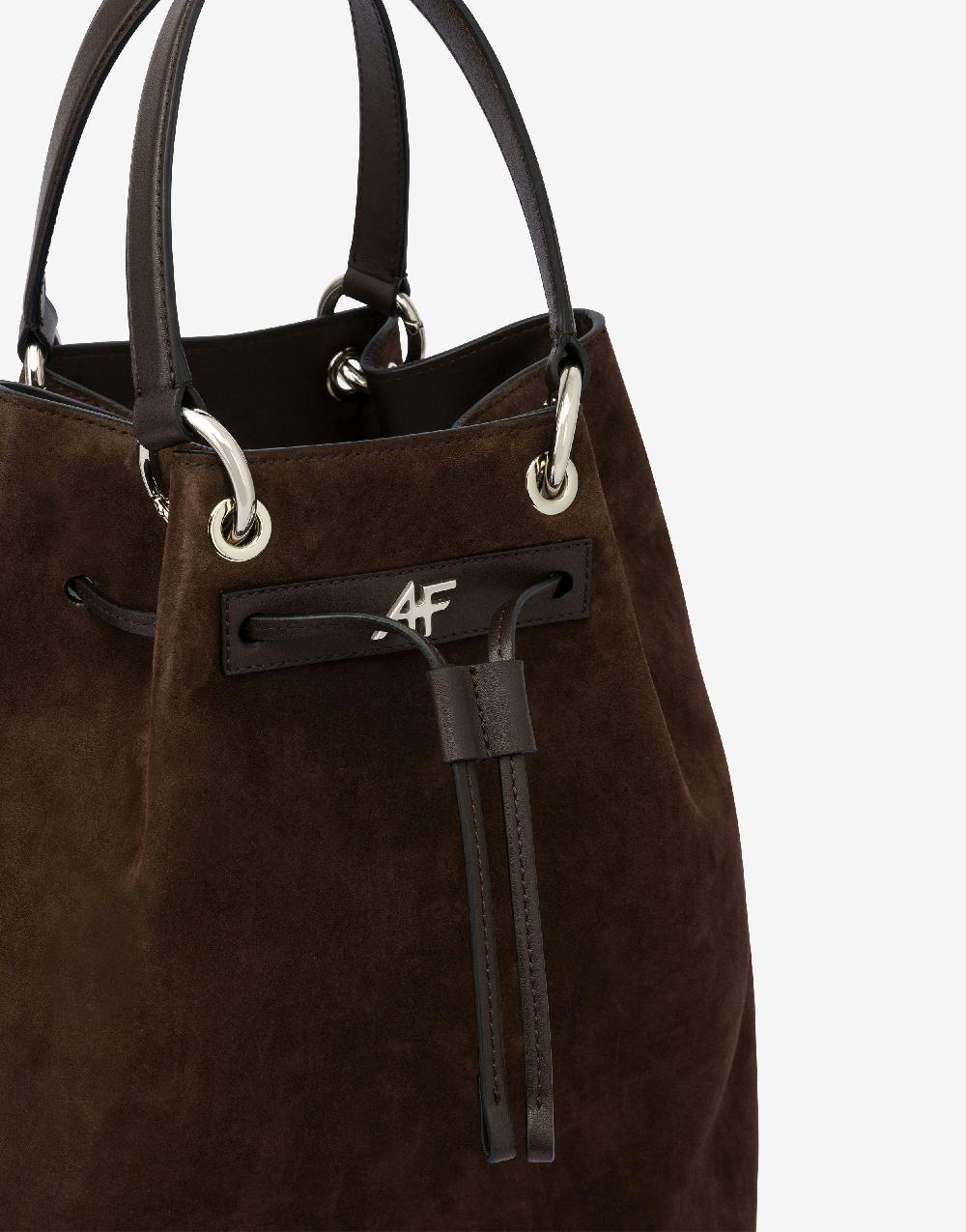 Alberta Ferretti Borsa a secchiello in camoscio I Più Venduti