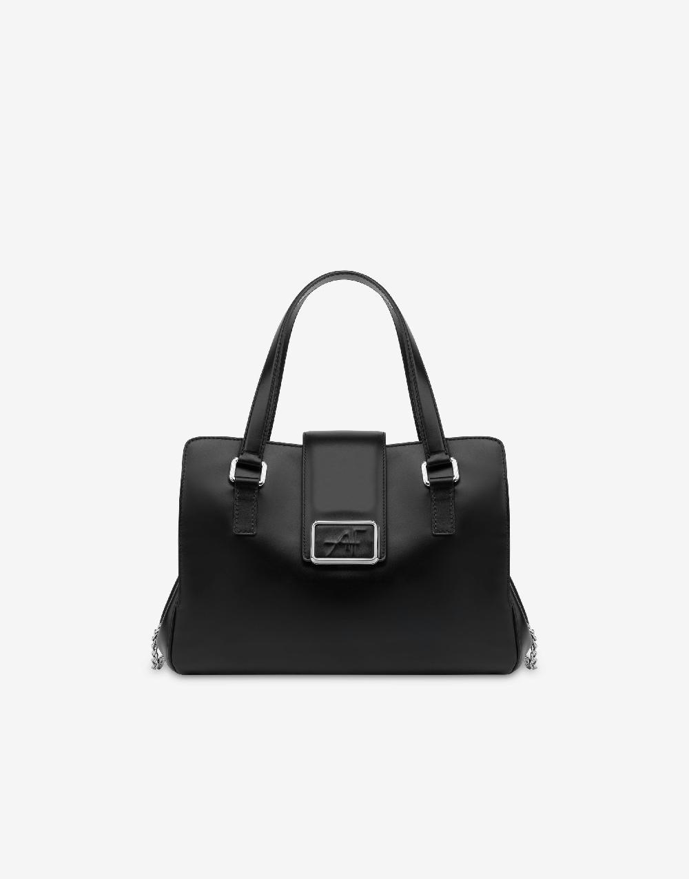 Alberta Ferretti Borsa doppio manico in vitello Allure Nuova