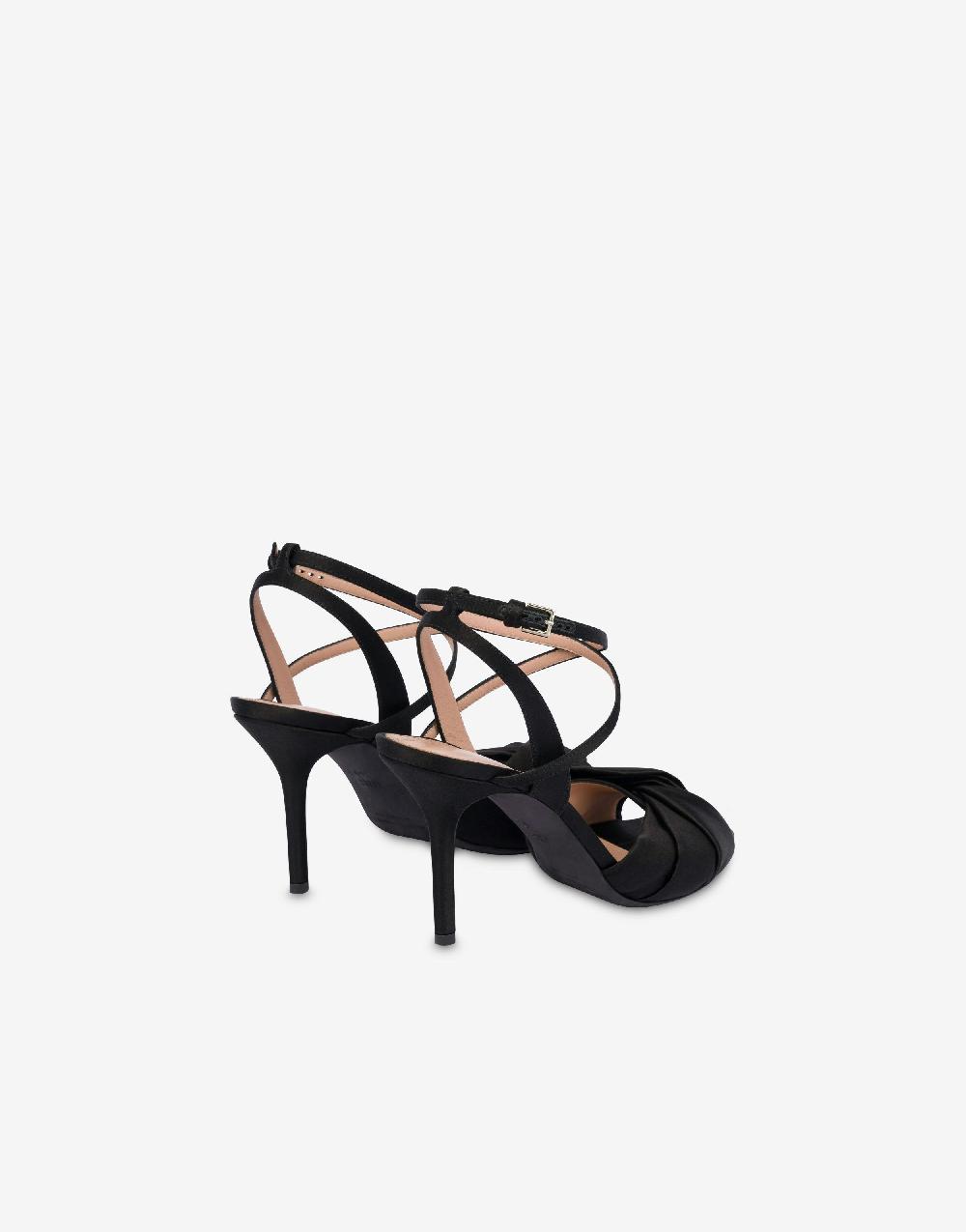 Alberta Ferretti Sandali in raso Evening Nuovo
