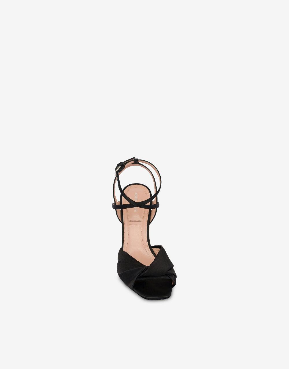 Alberta Ferretti Sandali in raso Evening Nuovo