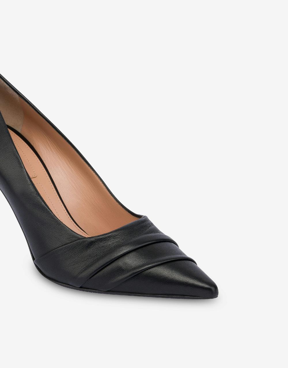 Alberta Ferretti Décolleté in nappa Folding Spedizione Gratuita