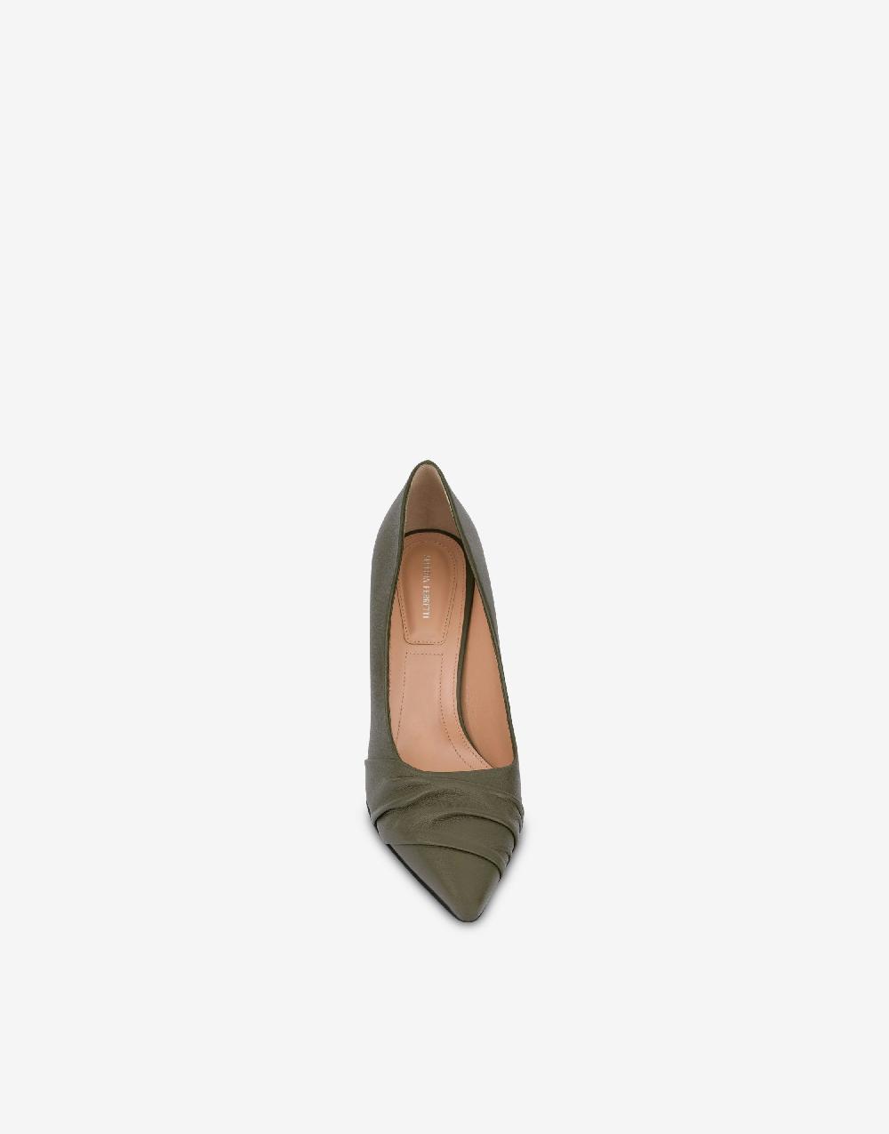 Alberta Ferretti Décolleté in nappa Folding Sconto