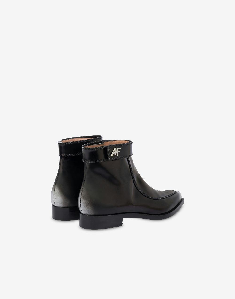 Alberta Ferretti Stivaletti in vitello spazzolato Online