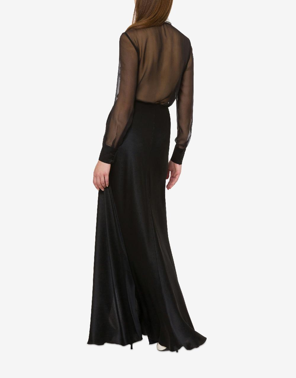 Alberta Ferretti Gonna lunga in raso Novità
