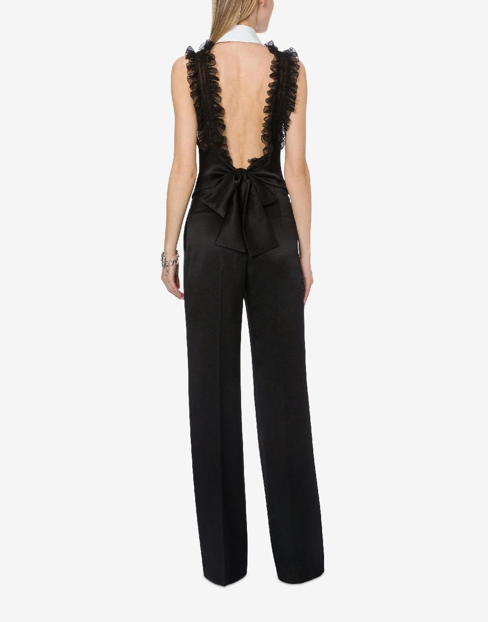 Alberta Ferretti Pantalone in raso Economico