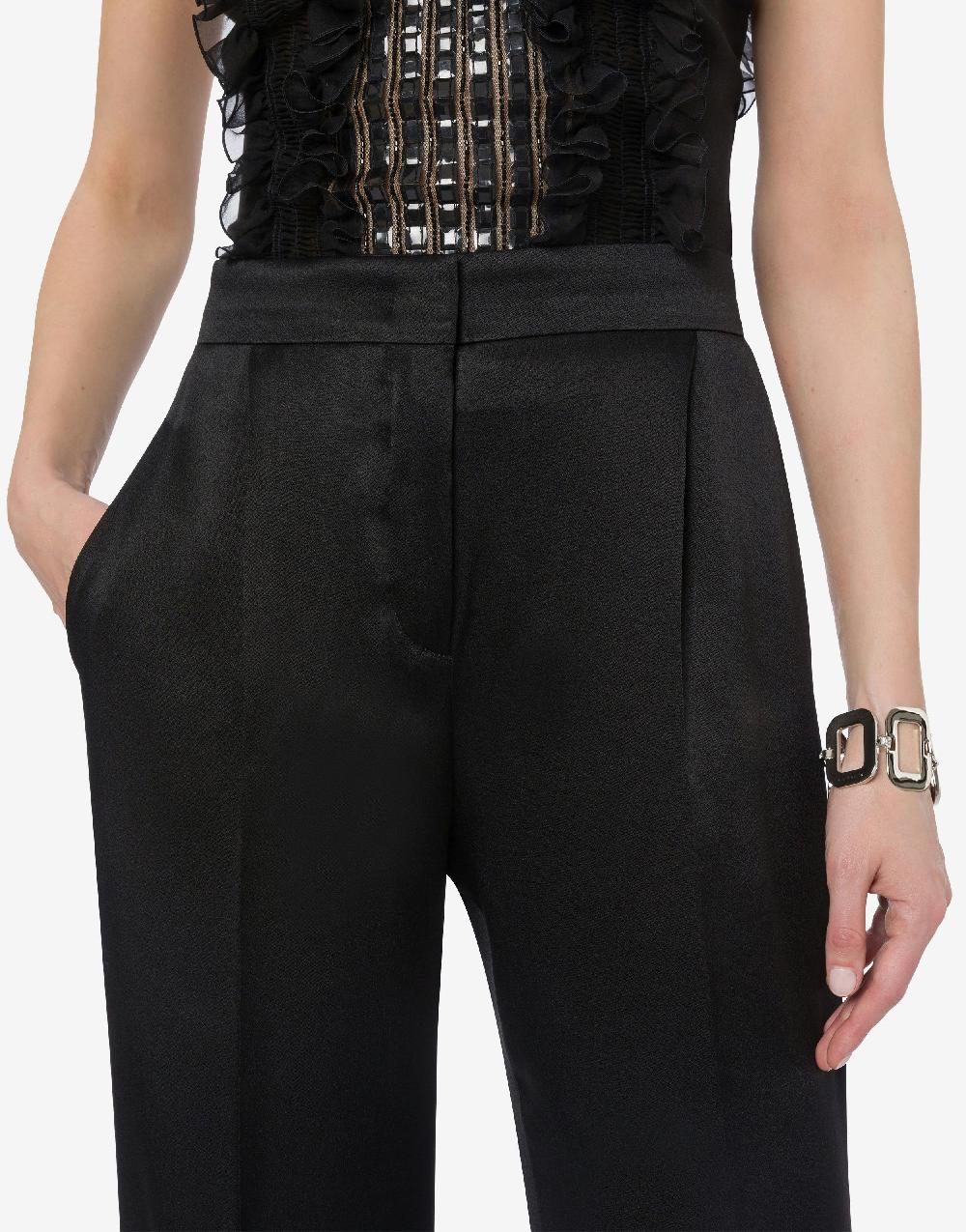 Alberta Ferretti Pantalone in raso Economico
