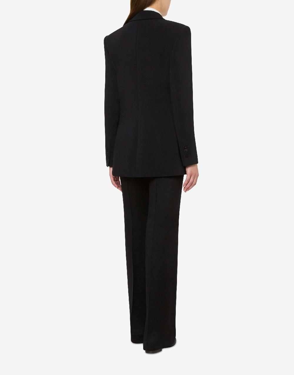 Alberta Ferretti Giacca doppiopetto in cady stretch Online