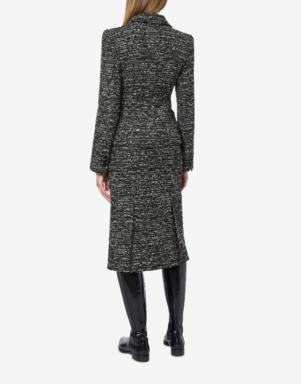 Alberta Ferretti Giacca in tweed bottonato Italy