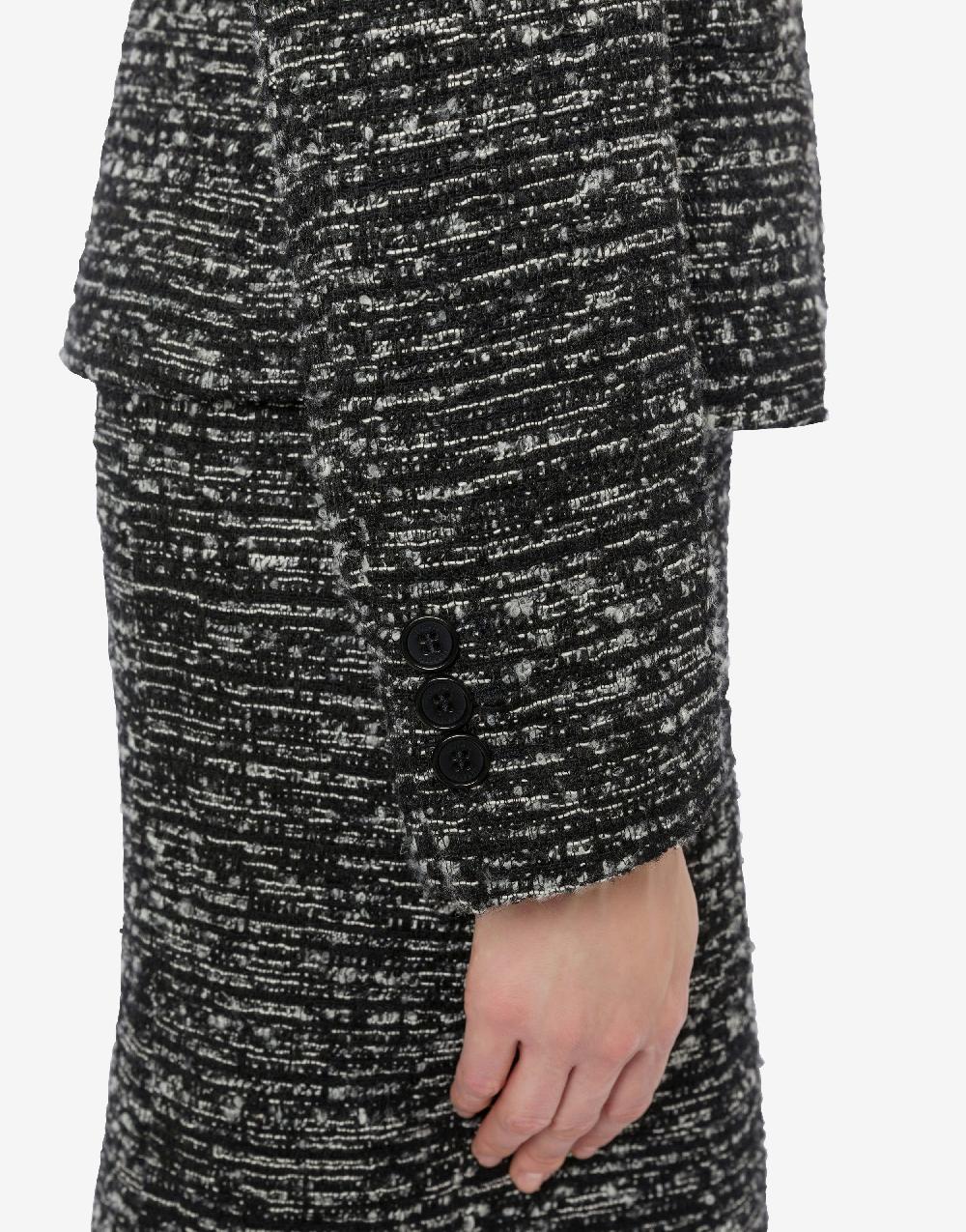 Alberta Ferretti Giacca in tweed bottonato Italy