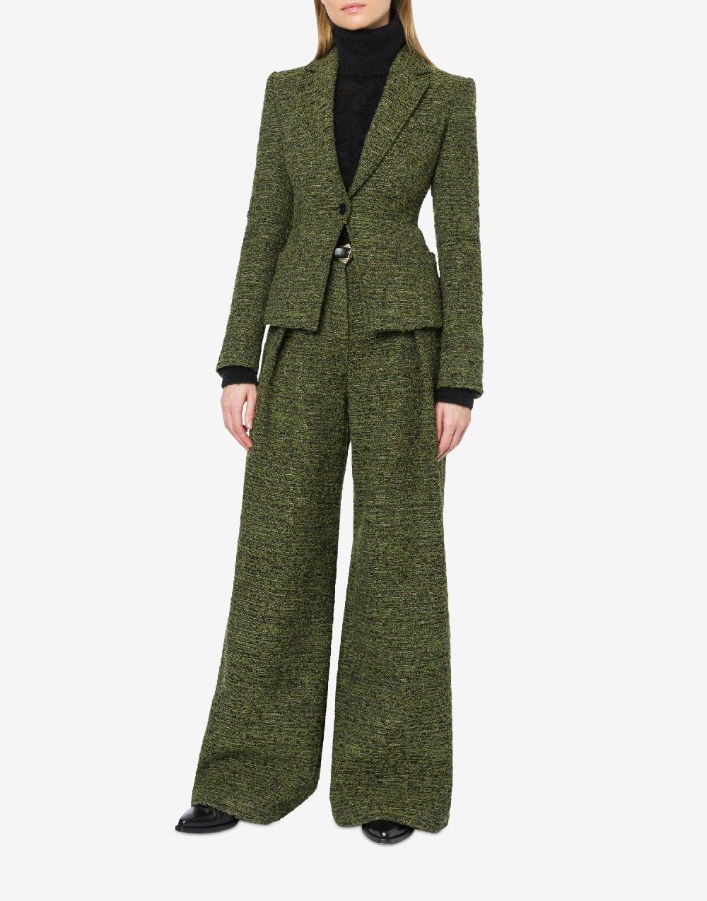 Alberta Ferretti Giacca in tweed bottonato Economico