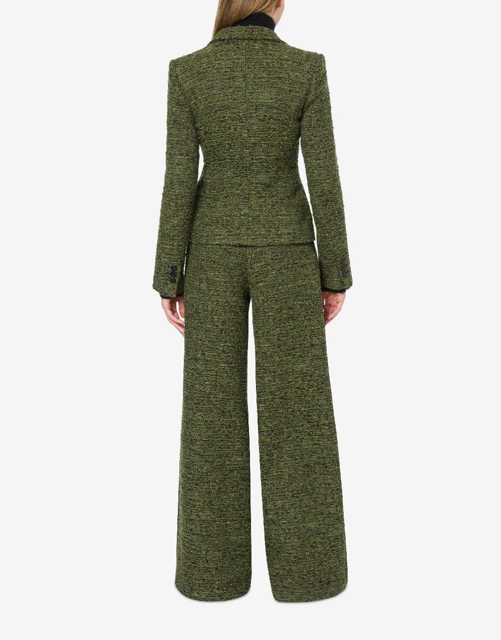 Alberta Ferretti Giacca in tweed bottonato Economico