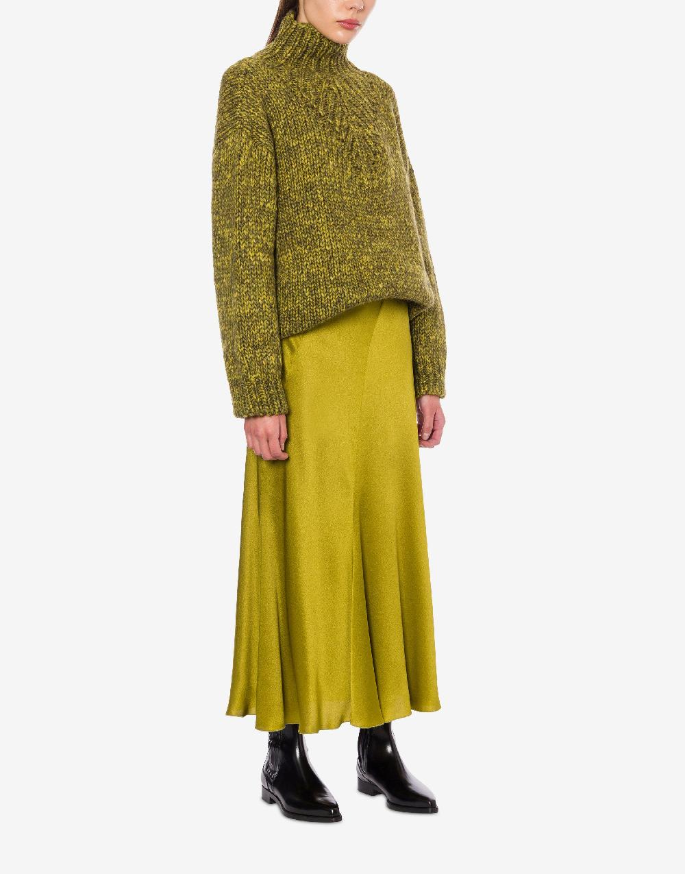 Alberta Ferretti Gonna longuette in raso Hotsell