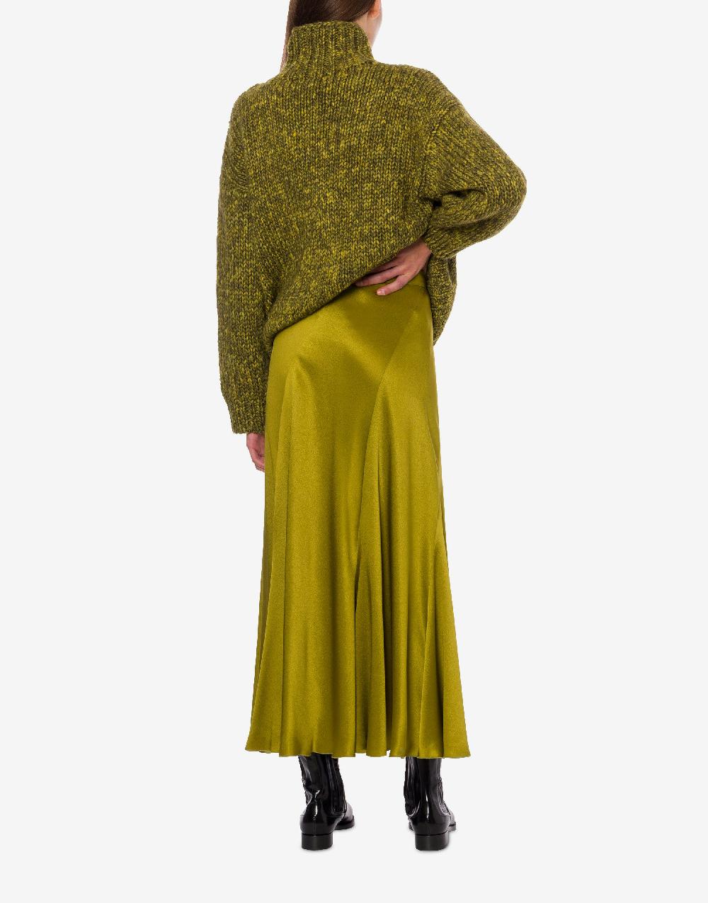 Alberta Ferretti Gonna longuette in raso Hotsell