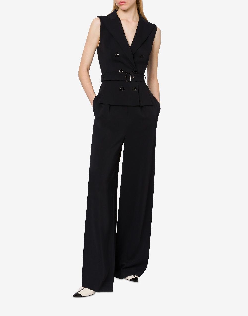 Alberta Ferretti Tuta in cady stretch Negozi Online