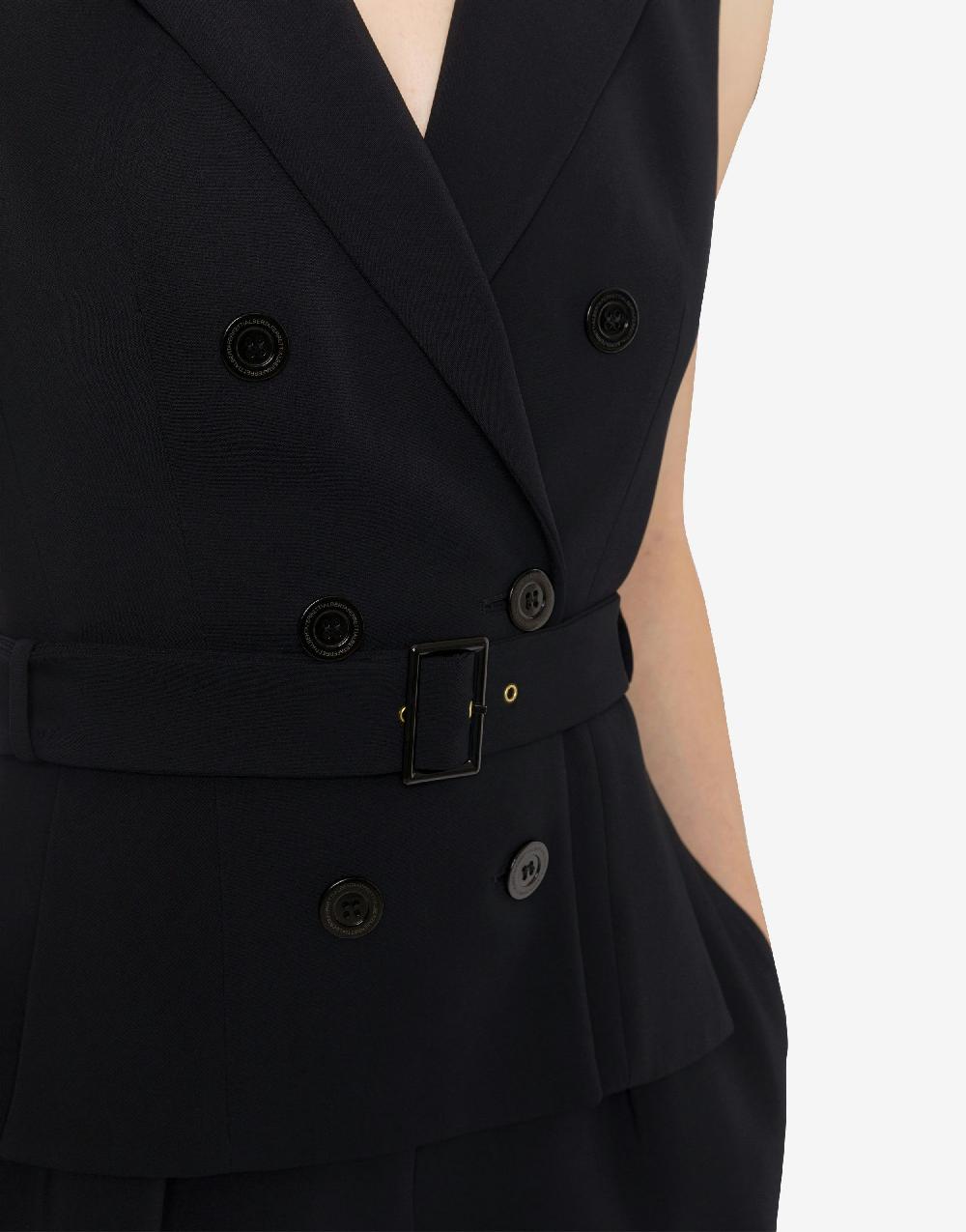 Alberta Ferretti Tuta in cady stretch Negozi Online