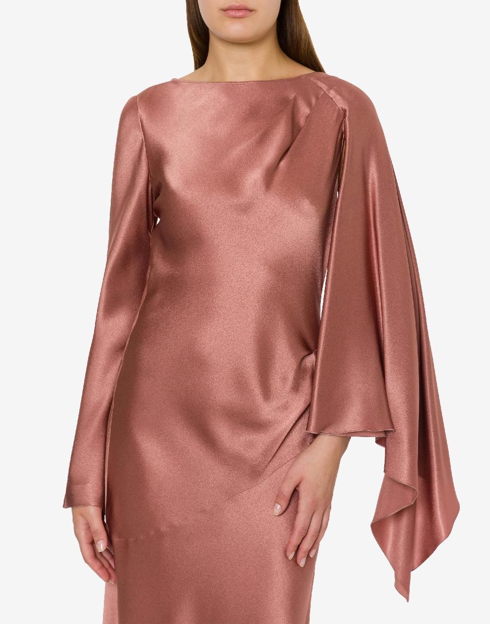 Alberta Ferretti Abito in raso Fino Al -60%