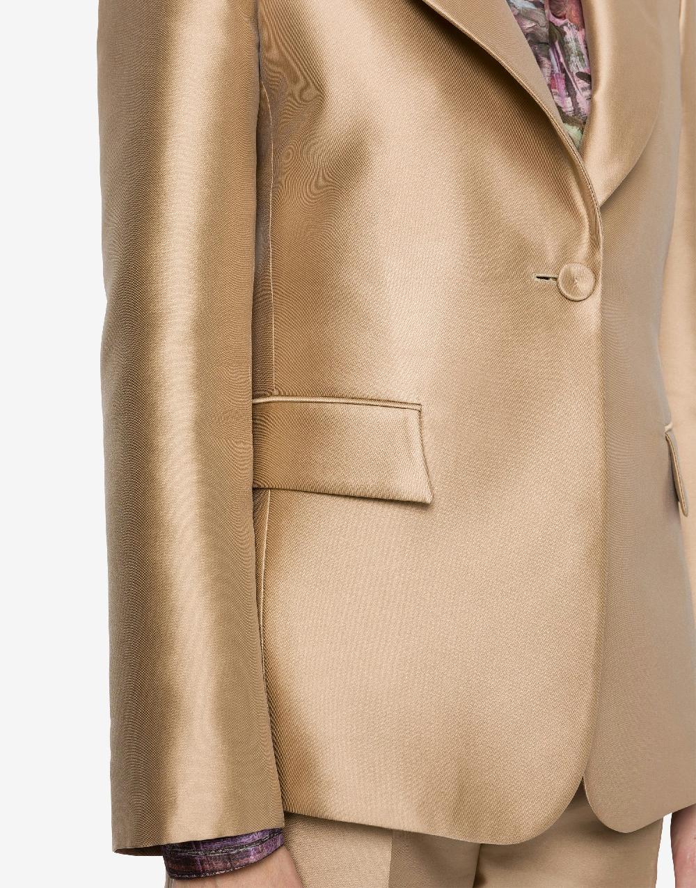 Alberta Ferretti Giacca in mikado Vendite Flash